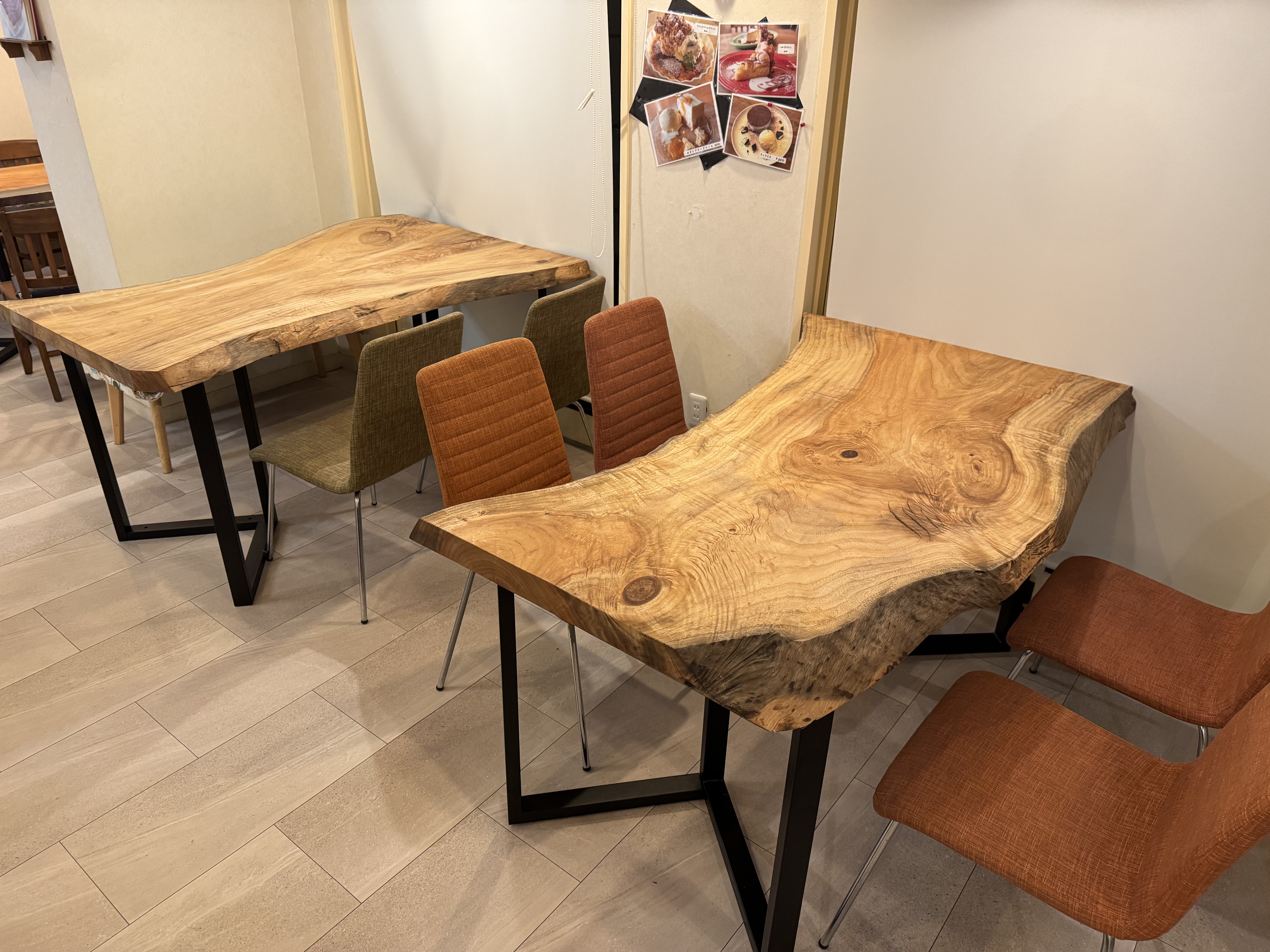 楠の木 4人掛けテーブル